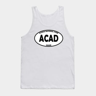 Acadia National Park oval Tank Top